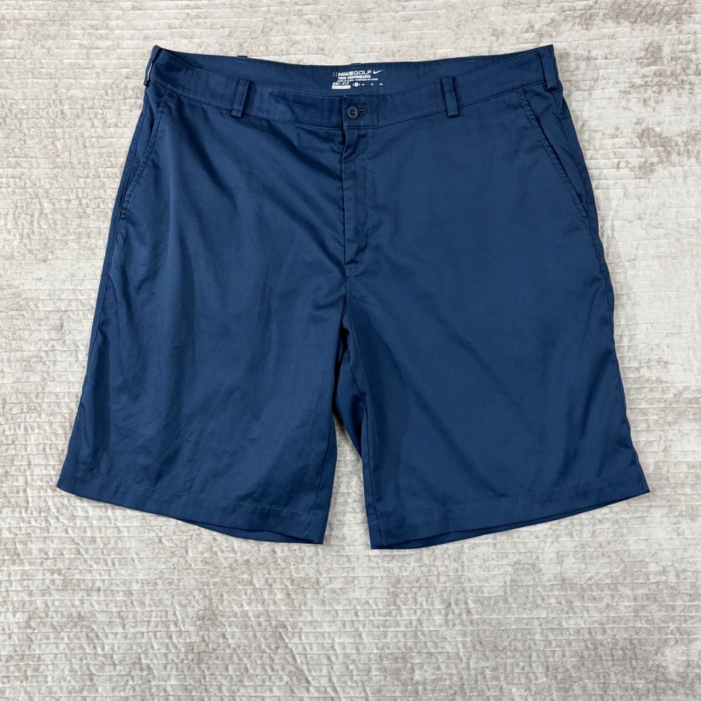 Nike Golf Tour Performance Dri-FIT Shorts Mens 38 Navy Blue 509179-419
